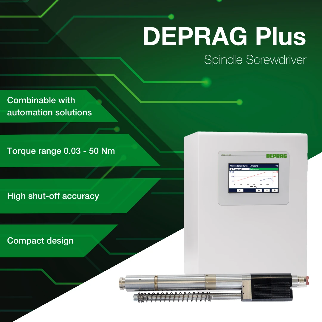 DEPRAG Plus AST12 기반 스핀들 체결 시스템